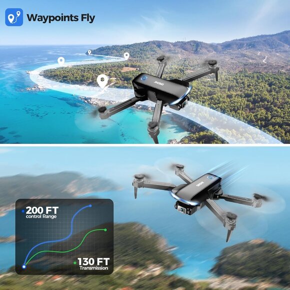 Velcase JY017 1080P FPV Foldable Drone Camera - Beginner Friendly Camera 1080P - Picture 3 of 7